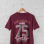 'Authentic Vintage 1975' 50th Birthday Gift T Shirt, thumbnail 4 of 8