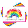 Personalised New Home Rainbow Card, thumbnail 4 of 4