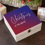 Personalised Sunset Gradient Family Christmas Eve Box, thumbnail 6 of 12