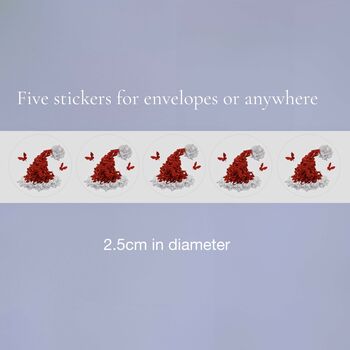 Mum Christmas Silver Heart Butterfly Card, Not 3D, 4 of 11