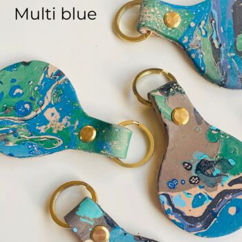 Personalised Handmade Marble Key Fob, 5 of 7