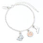 Wicked For Good Glinda Icons Charm Bracelet, thumbnail 1 of 2