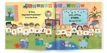 Personalised Children's Book, Nursery School Book, 9 of 9