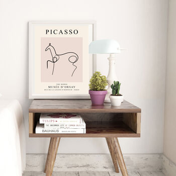 Picasso Horse Exhibition Print, 2 of 3