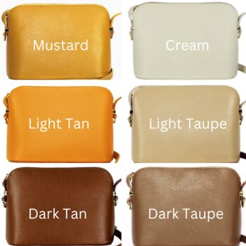 Personalised Real Leather Handbag, 10 of 12