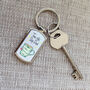 Tea Riffic Dad Keyring | Cup Of Tea Keychain, thumbnail 4 of 6