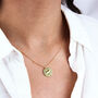 Zodiac Constellation Sign Coin Necklace, thumbnail 2 of 8