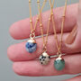 Mini Gemstone Necklace, thumbnail 1 of 8