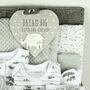 Large Baby Hamper ~ Little Elephants New Baby Starter Gift Set, thumbnail 6 of 10