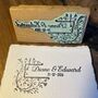 Personalised Wedding Favour Stamp, thumbnail 8 of 9