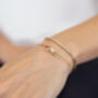 Gold Eternity Bracelet, thumbnail 1 of 4