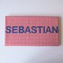 Personalised Gingham Laundry Bag, thumbnail 5 of 5