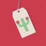 Vibrant Cactus Flower Wrapping Paper – Perfect For Teen Birthdays, thumbnail 7 of 8