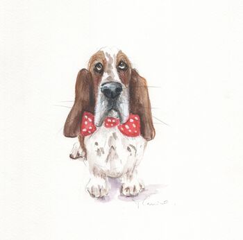 Personalised Pet Portrait Drawing From Your Photos, 6 of 7