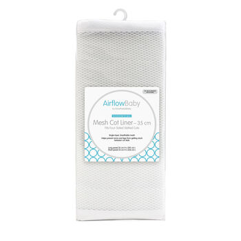 Airflow Baby Breathable Mesh Liner For Cot Beds Four Sides, 11 of 11