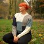 100% British Wool Ladies Knitted Jumper Ada, thumbnail 3 of 4
