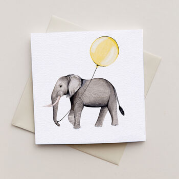 Baby Elephants Concertina Keepsake Card, 4 of 5