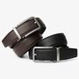 Ten Embers Personalised Men's Leather Belt With Precision Fit Ratchet Buckle, thumbnail 2 of 6