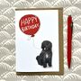 Spanish Water Dog Greetings Card, thumbnail 5 of 5