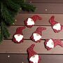 16 X Christmas Gnome Table Confetti, Decor, Scatter, Centrepiece, thumbnail 1 of 5