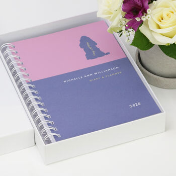 Personalised 2024 Diary For Cocker Spaniel Lovers, 2 of 8