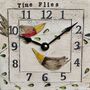 Small Wall Clock Time Flies With Birds, thumbnail 3 of 6