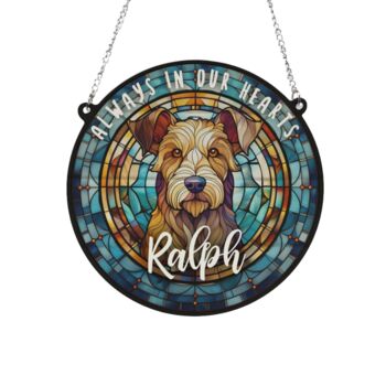 Lakeland Terrier Memorial Suncatcher, 3 of 5