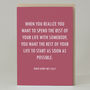 'When Harry Met Sally Quote' Card, thumbnail 1 of 3
