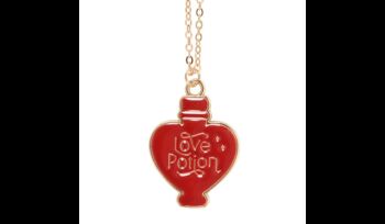 Love Potion Necklace Greetings Card, 2 of 3