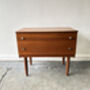 1960s Mid Century Vintage Petite Chest Of Drawers, thumbnail 6 of 8