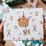Personalised Christmas Candy House Wrapping Paper, thumbnail 2 of 3