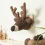 Mini Deer Head Knitting Kit, thumbnail 2 of 8