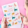 Personalised Crazy Cat Lady Stationary Set, thumbnail 1 of 4