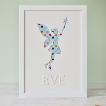 Personalised Girl's Fairy Picture, 3 of 9