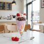 Hearts And Stars Ice Cream Sundae Milkshake Glass, thumbnail 1 of 2