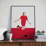 Steven Gerrard Liverpool Poster Print, thumbnail 1 of 4