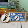 I Puffin Love North Berwick! Mini Matchbox Cross Stitch Kit, thumbnail 2 of 4