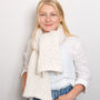 Sam Scarf Beginner Knitting Kit, thumbnail 2 of 10