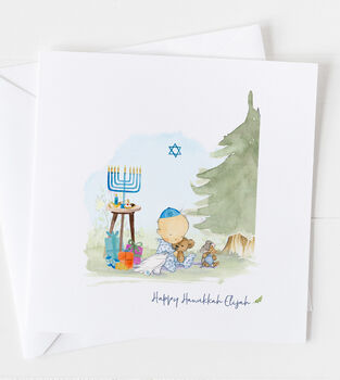 Hanukkah Card For Girls Chanukah ..Han07, 11 of 11