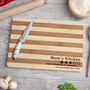 Personalised Kitchen Rating Bamboo Chopping Board, thumbnail 1 of 7