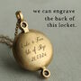 Ruby Deco Jewel Locket Necklace, thumbnail 3 of 9