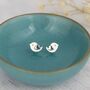 Sterling Silver Love Bird Stud Earrings, thumbnail 1 of 6