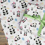 First Birthday Wrapping Paper, Panda Number One, thumbnail 2 of 3