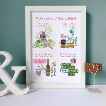 Personalised Friendship Print, 2 of 5