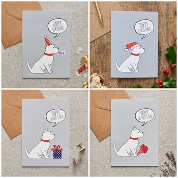 Westie Dog Walking Socks, 11 of 11
