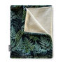 Luxury Thick Super Soft Throw Warm Blanket Ferns Floral, thumbnail 2 of 7