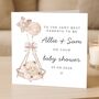 Personalised Baby Shower Card For Parents, thumbnail 1 of 7