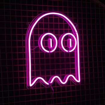 Pac Man Ghost Neon Sign, 2 of 5
