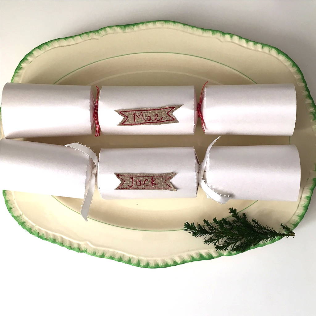 Personalised Luxury Christmas Crackers By Edamay