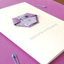 New Baby Girl Floral Nappy Card, thumbnail 5 of 12